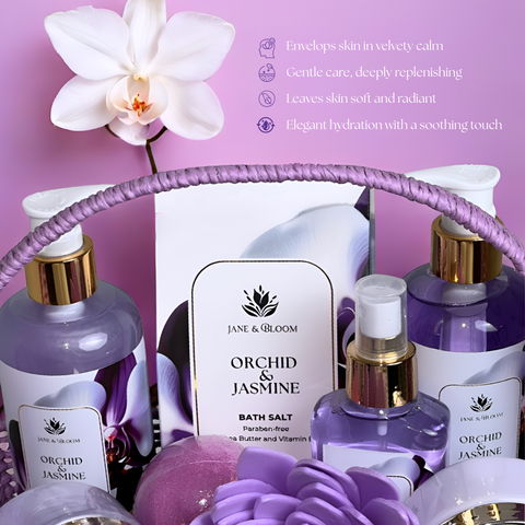 Spa Gift Basket - Orchid & Jasmine