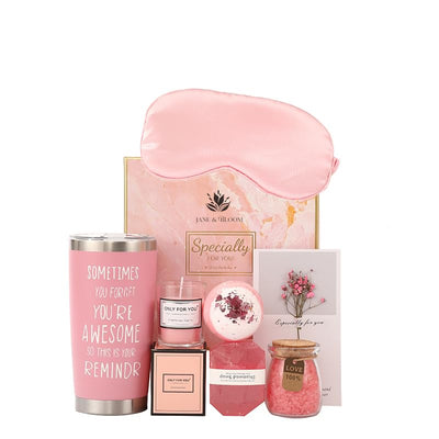 Pretty in Pink Spa Collection – 6Pc Self-Care Gift Box